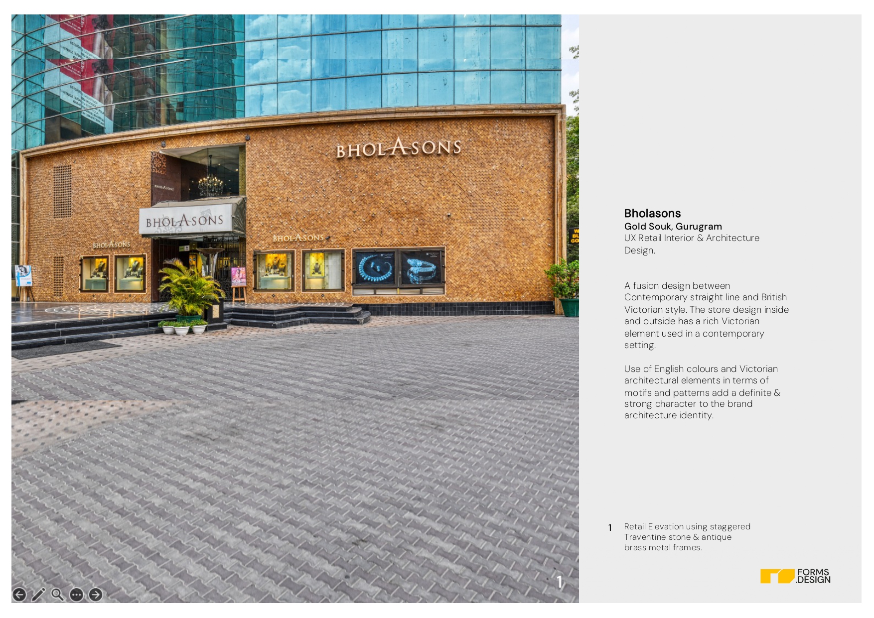 Forms Design portfolio page 12