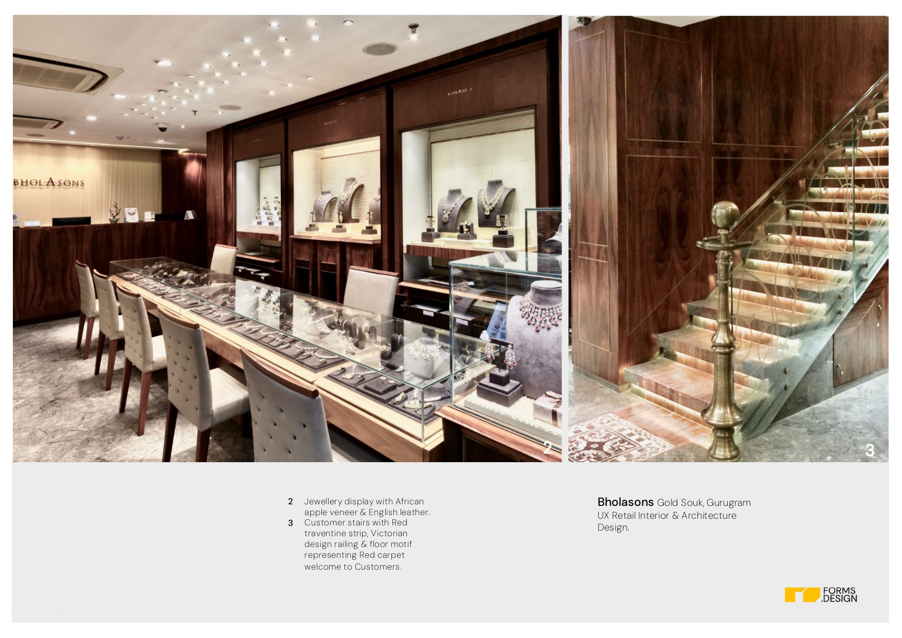Forms Design portfolio page 13